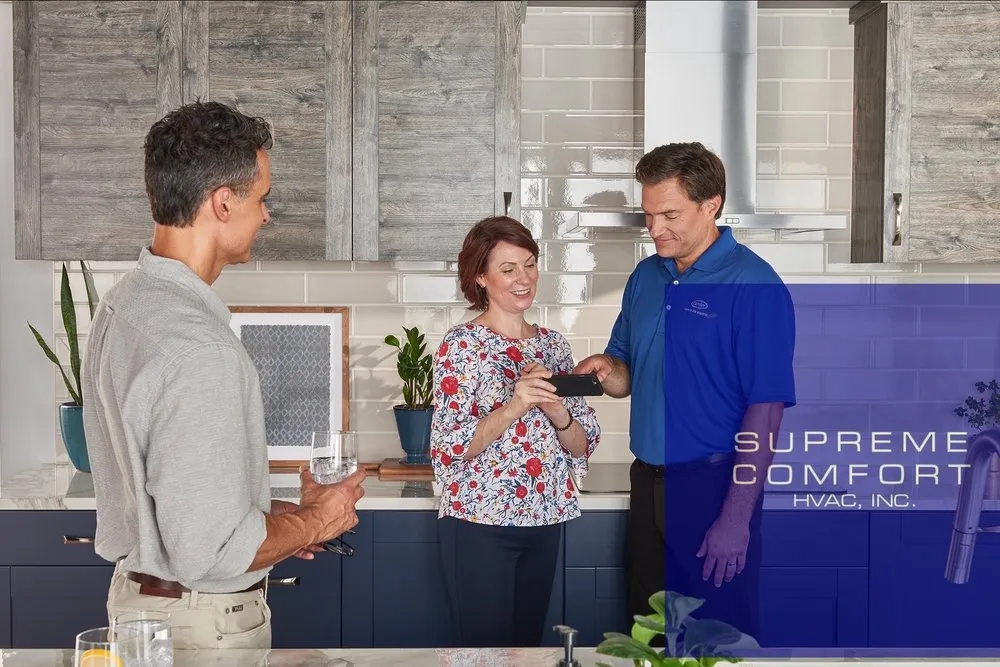 Slide of Supreme Comfort HVAC