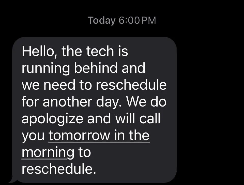 Slide of Supreme Service Today