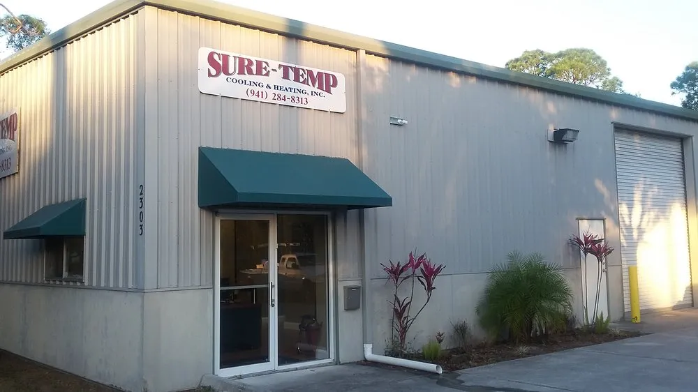 Slide of Sure-Temp Cooling & Heating