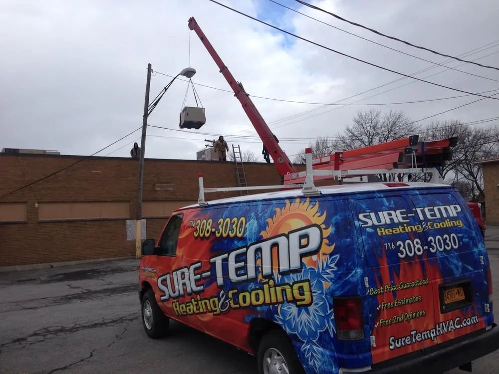 Slide of Sure-Temp Heating & Cooling