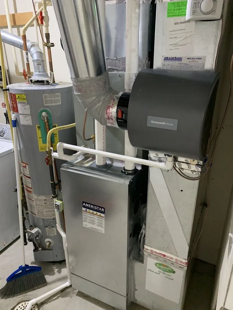 Slide of Sustainable Heating & Air