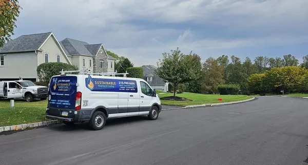 Sustainable Heating & Cooling Logo