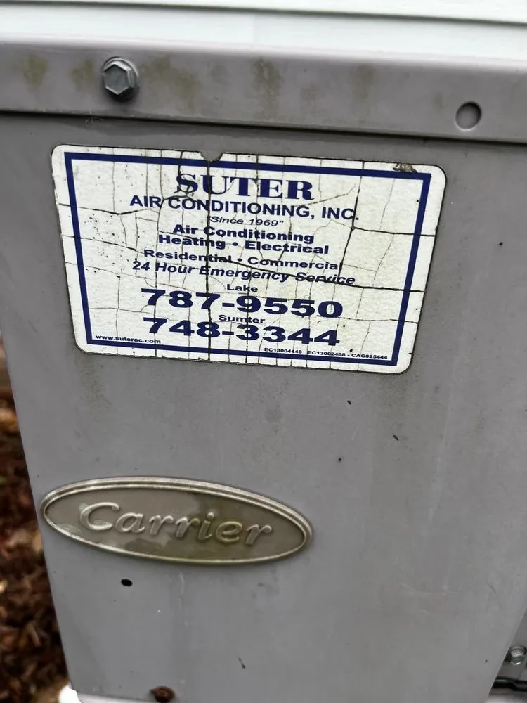 Slide of Suter Air Conditioning