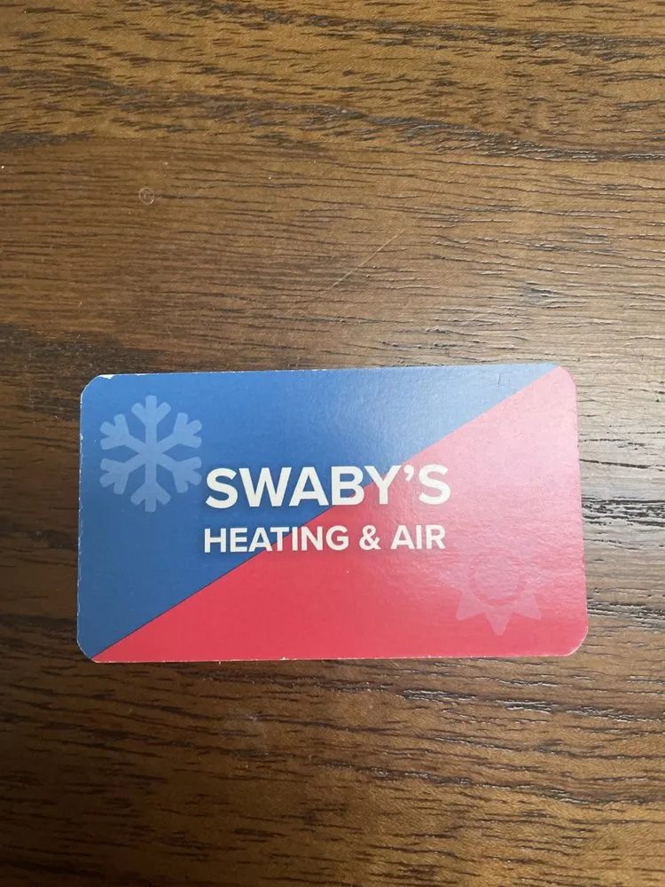 Slide of Swaby's Heating & Air
