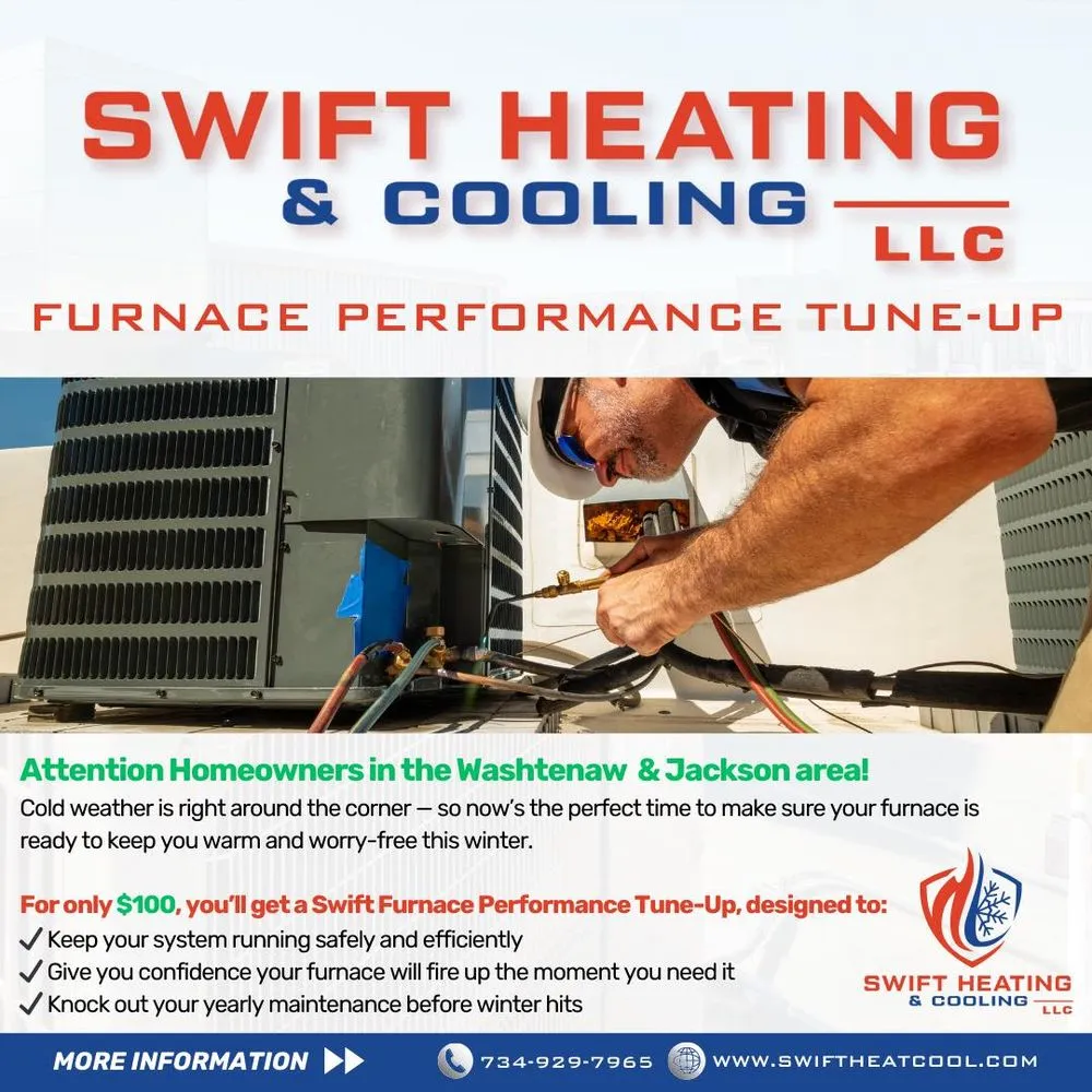 Slide of Swift Heating & Cooling