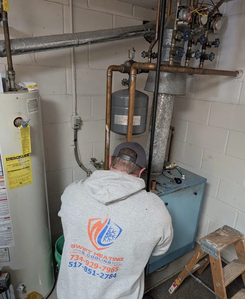 Slide of Swift Heating & Cooling