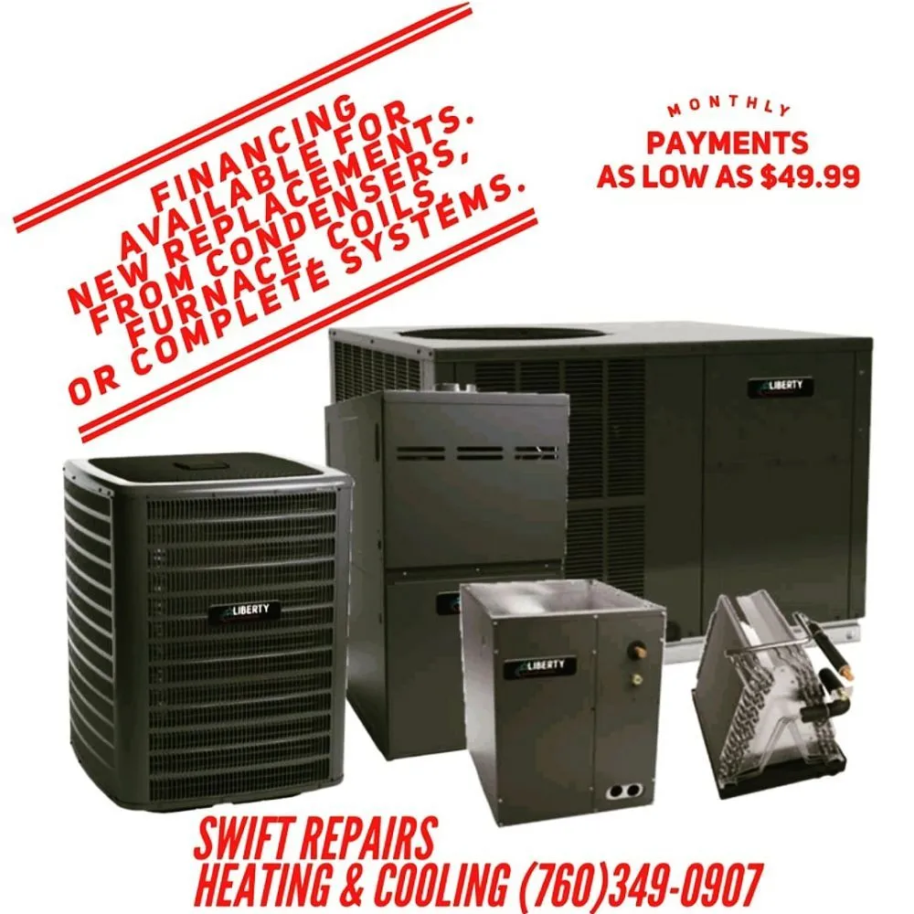 Slide of Swift Repairs Heating and Cooling