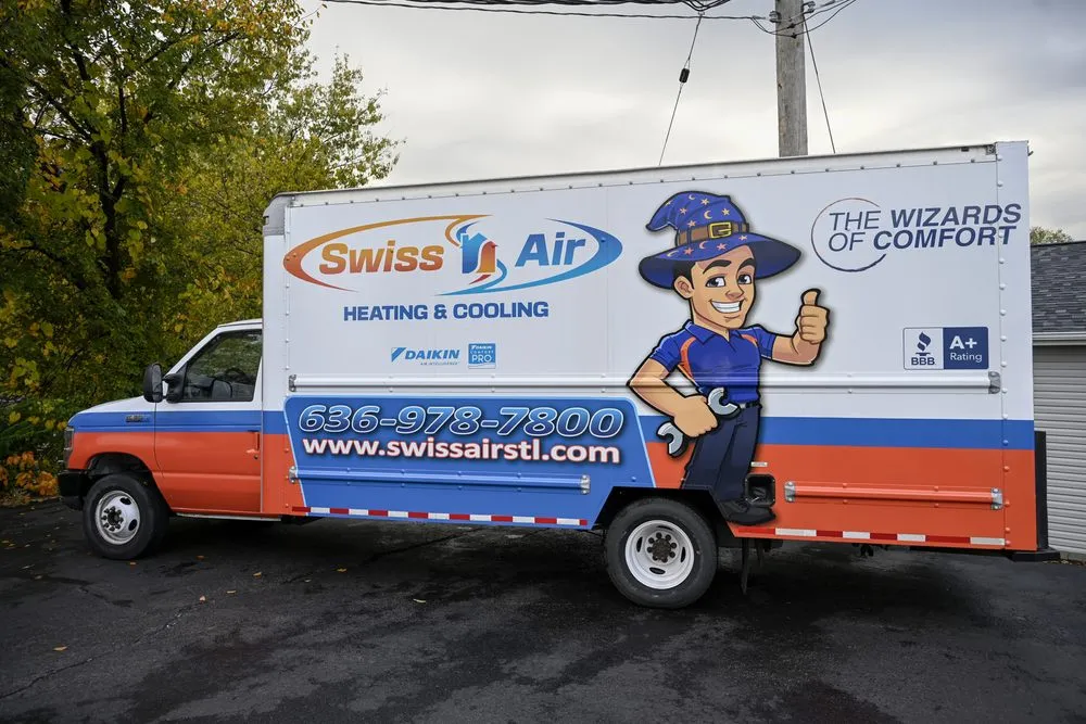 Expert air conditioning service near you in Ofallon, MO by Swiss Air Heating & Cooling