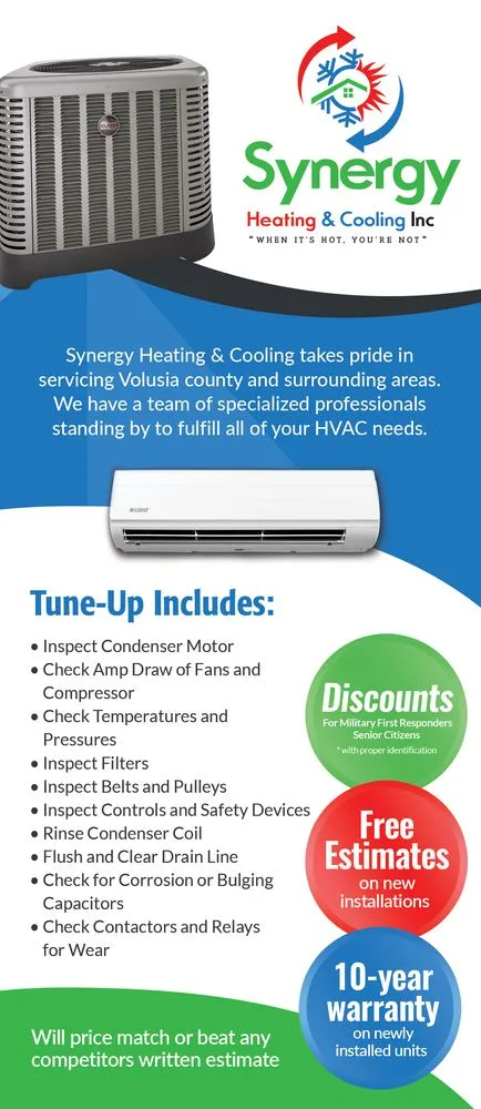 Slide of Synergy Heating and Cooling