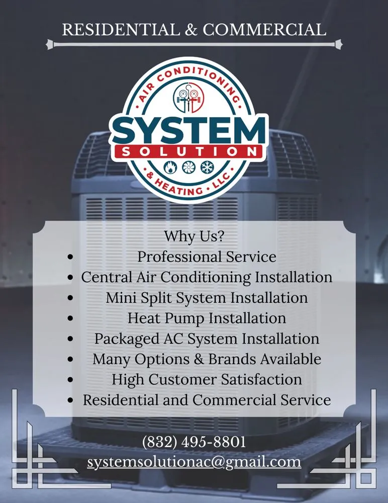 Slide of System Solution Air Conditioning and Heating