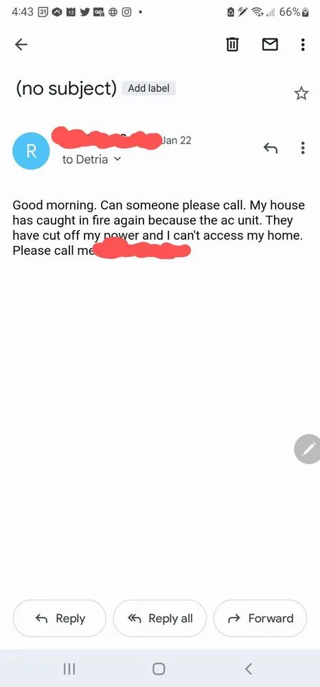 Slide of T and M Heating and Air