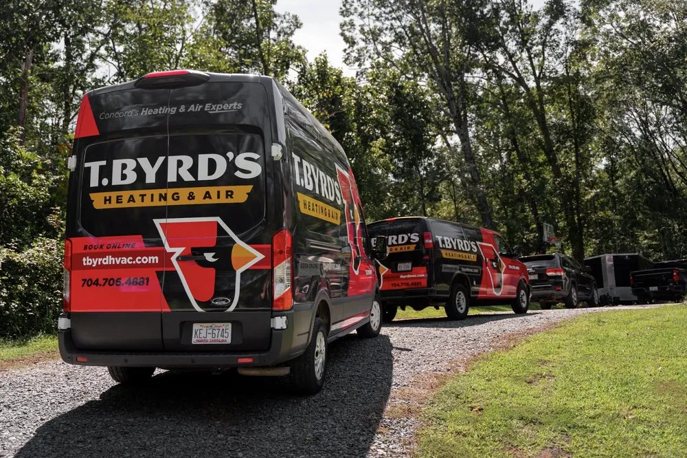 Slide of T Byrd's Heating and Air