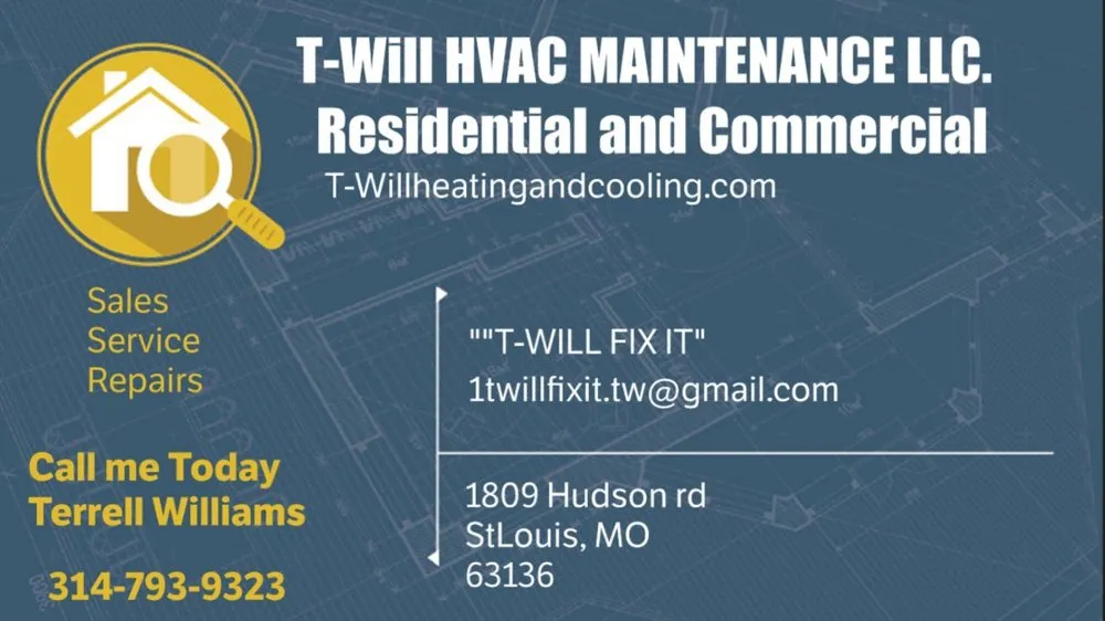 Slide of T-Will Fix It Heating & Cooling