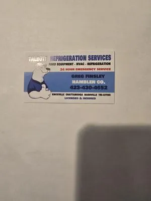 Talbott Refrigeration Services Logo