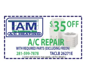 Slide of TAM A/C & Heating