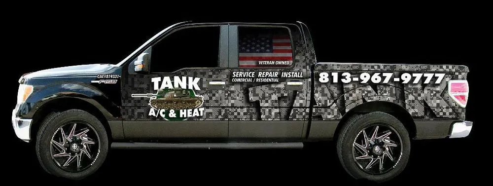 Slide of Tank Air Conditioning & Heating