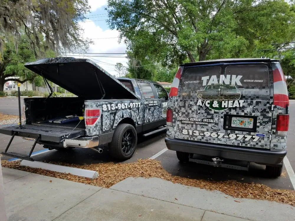 Slide of Tank Air Conditioning & Heating