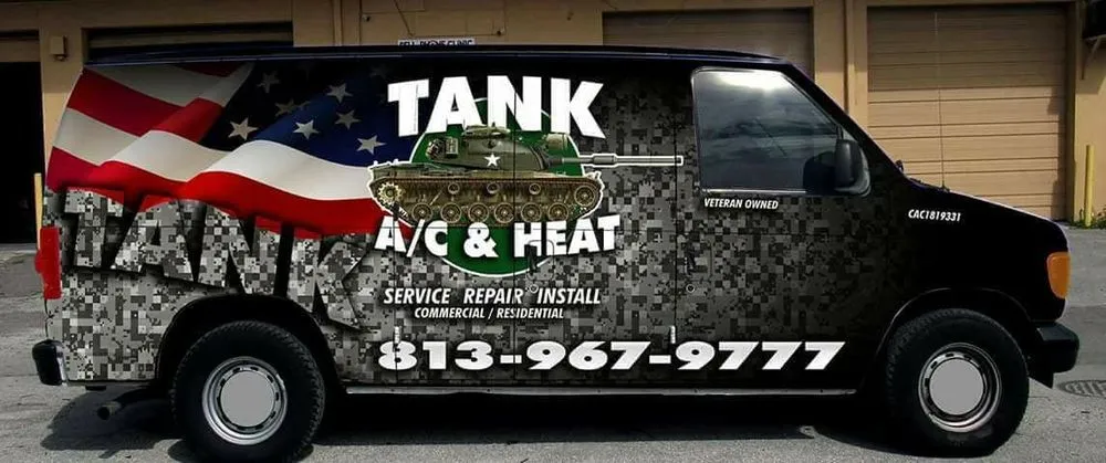 Slide of Tank Air Conditioning & Heating