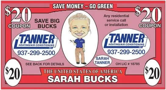 Slide of Tanner Heating and Air Conditioning