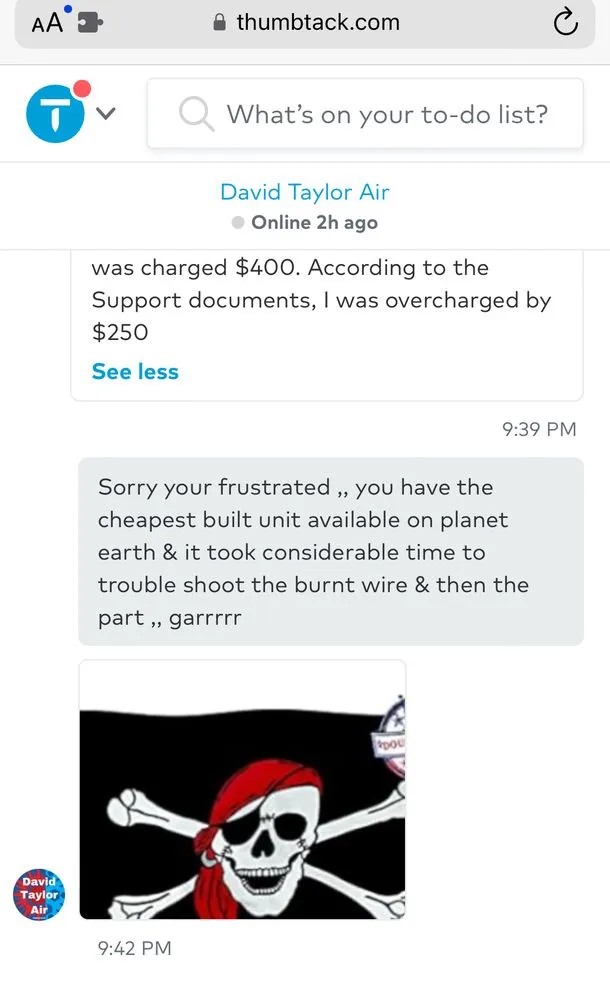 Slide of Taylor A David