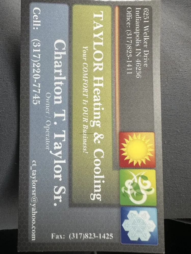 Slide of Taylor Heating and Cooling