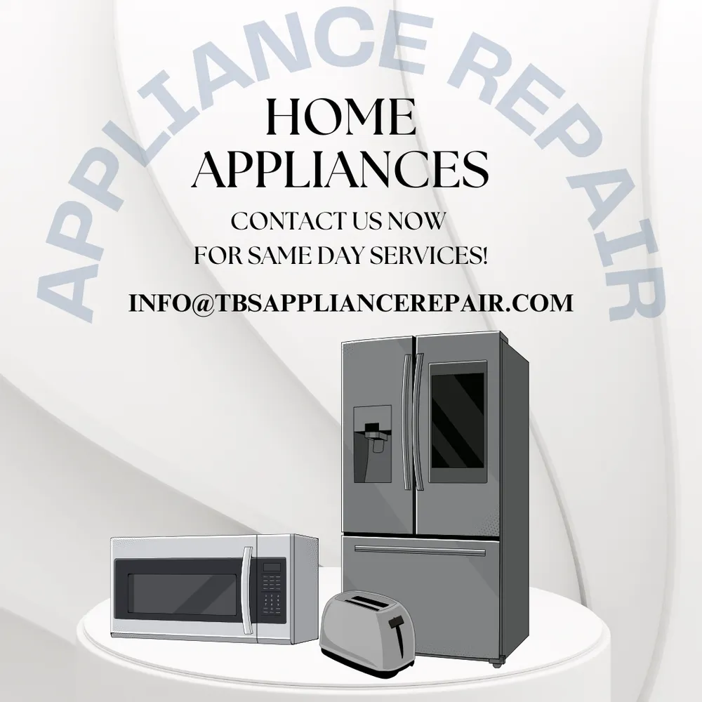 Slide of TBS Appliance Repair