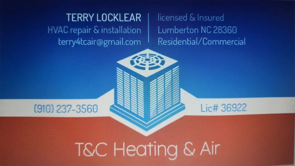 Slide of T&C Heating & Air