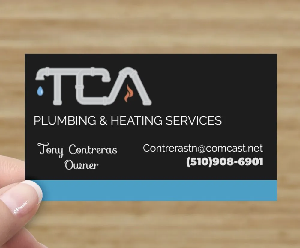 Slide of TCA Plumbing and heating Services