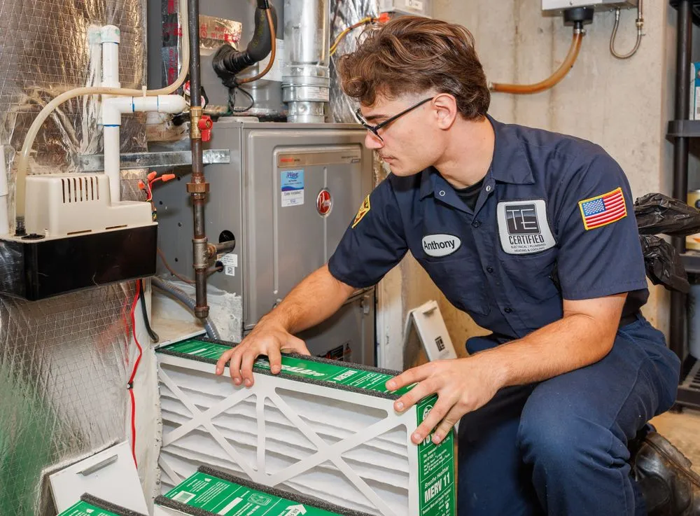 Slide of TE Certified Electrical, Plumbing, Heating & Cooling