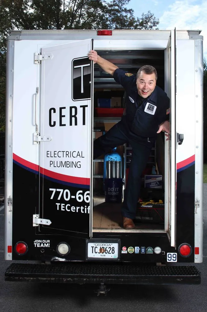 Slide of TE Certified Electrical, Plumbing, Heating & Cooling