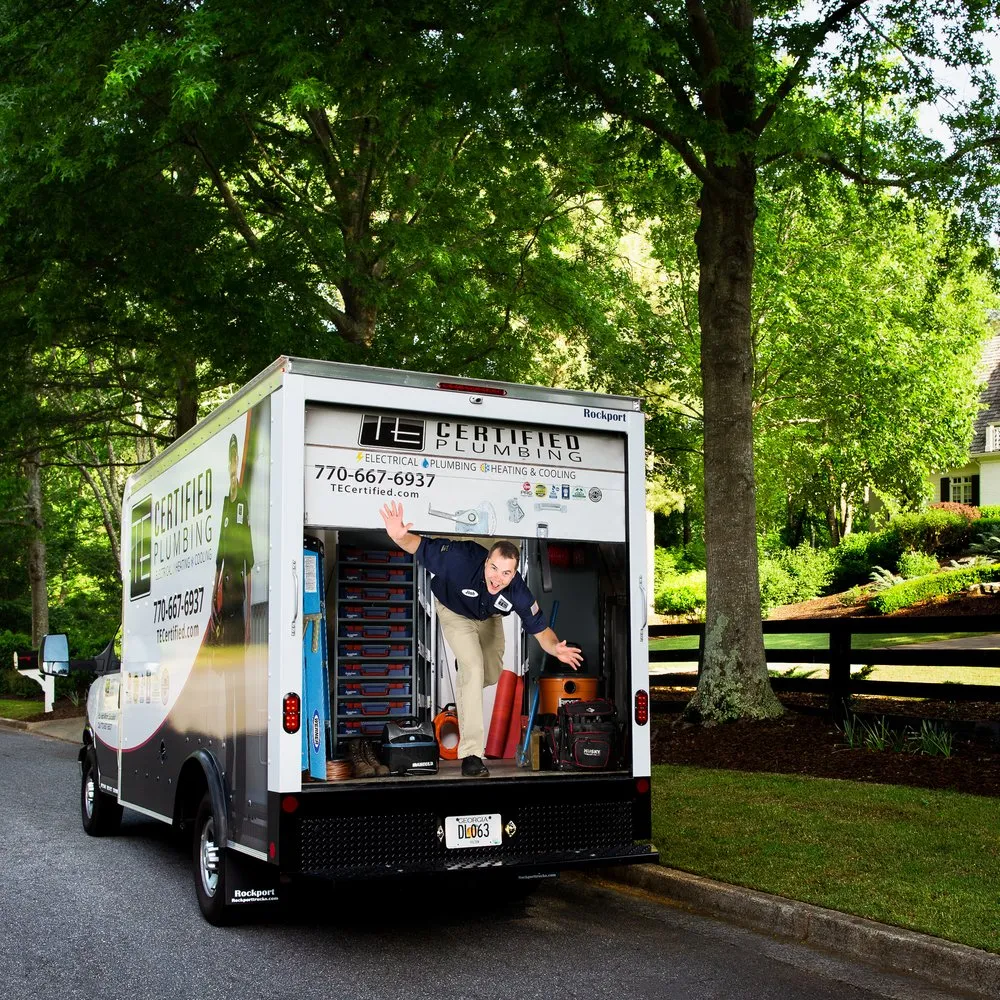 Slide of TE Certified Electrical, Plumbing, Heating & Cooling