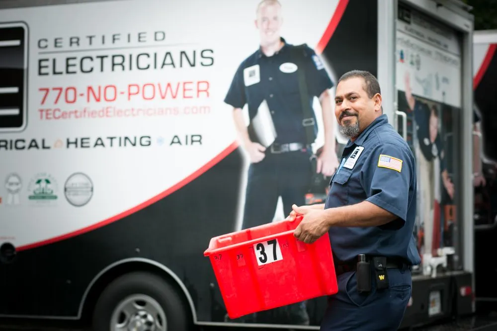 Slide of TE Certified Electrical, Plumbing, Heating & Cooling