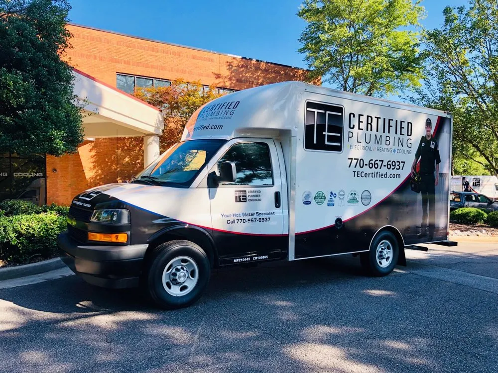 Slide of TE Certified Electrical, Plumbing, Heating & Cooling