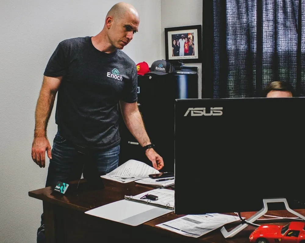 Slide of Team Enoch - Addison