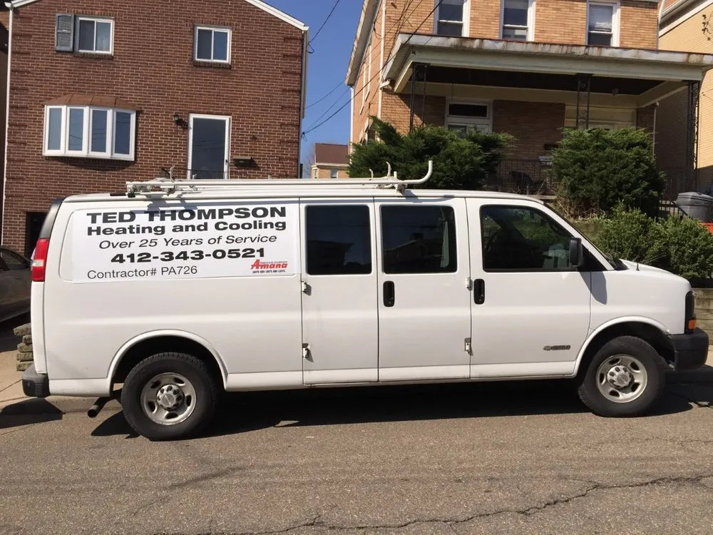 Slide of Ted Thompson Heating and Cooling