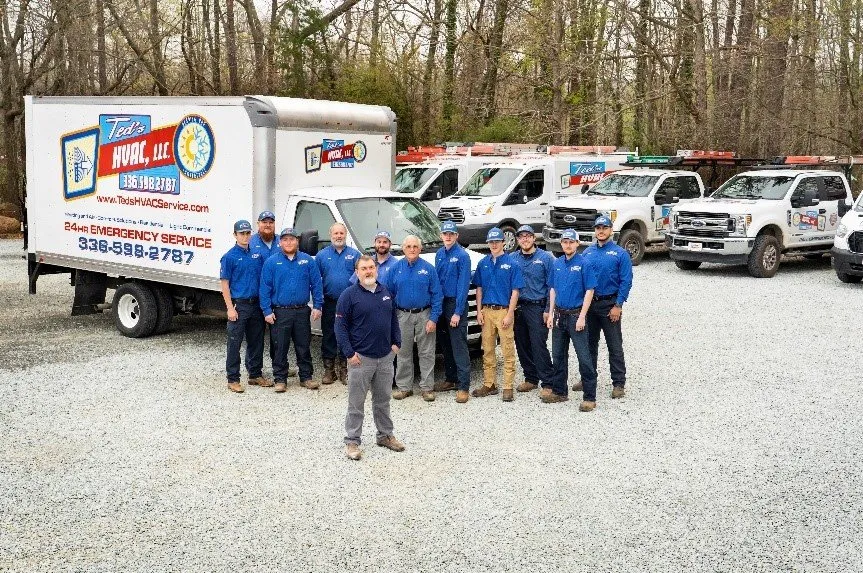 Slide of Ted's HVAC, Plumbing, & Electrical