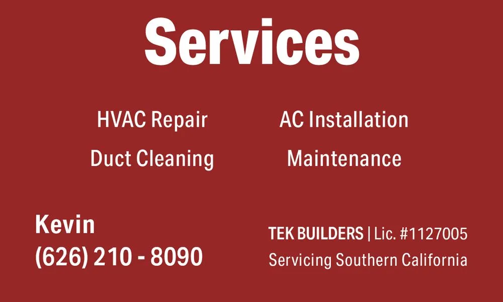 Slide of TEK Builders