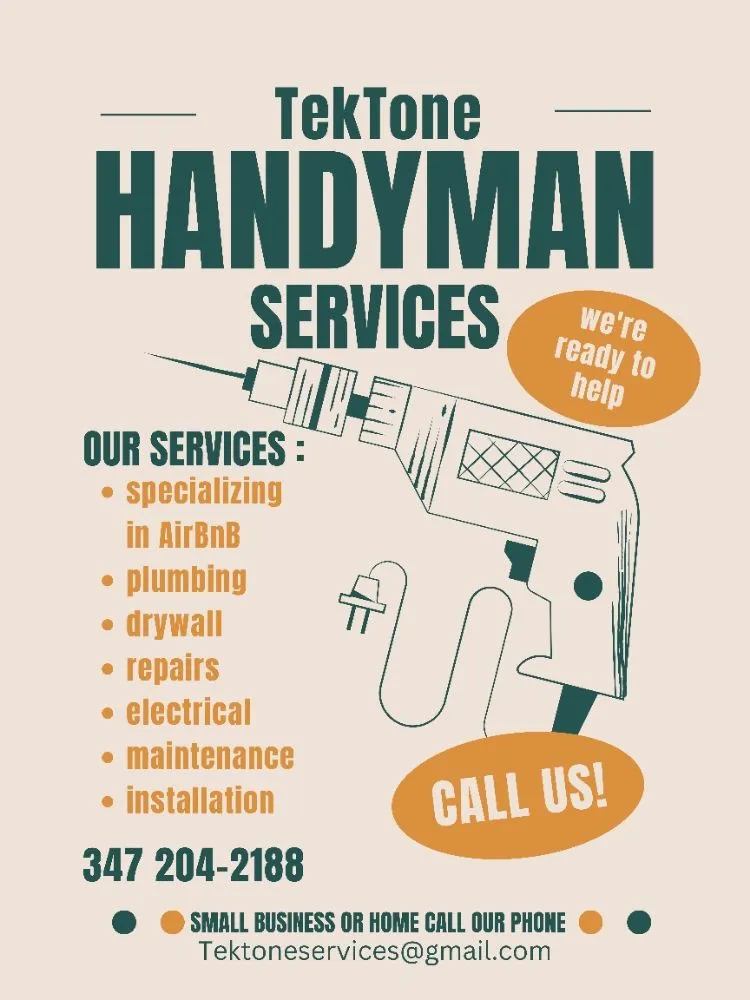 Slide of Tektone Handyman Services