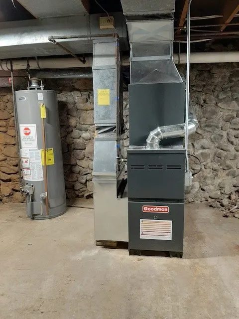 Slide of Temp 1 Heating & Cooling