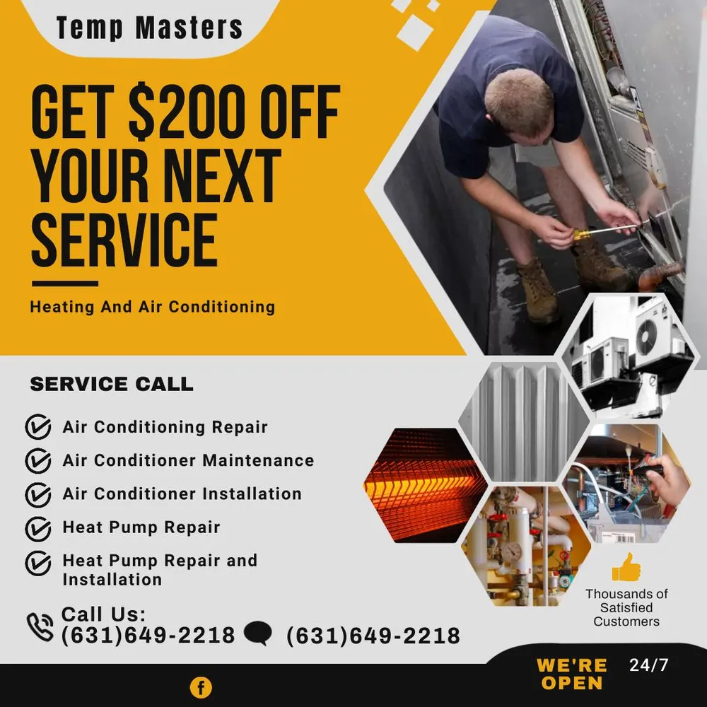 Local AC repair for homes in Long Island, NY by Temp Masters