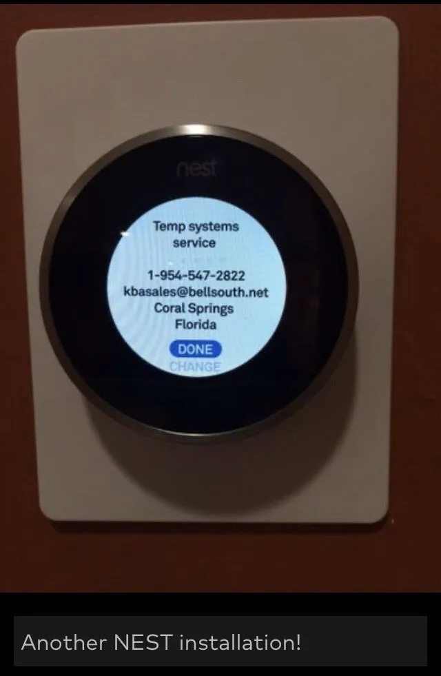 Slide of Temp Systems Service