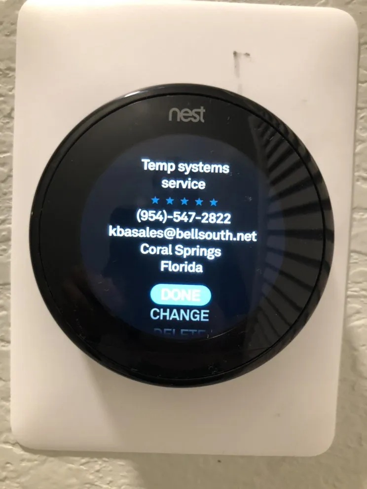 Slide of Temp Systems Service