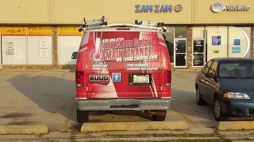 Slide of Temperature Control Maintenance