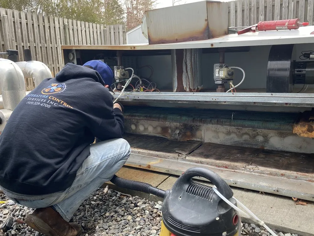 Slide of Temperature Control Services