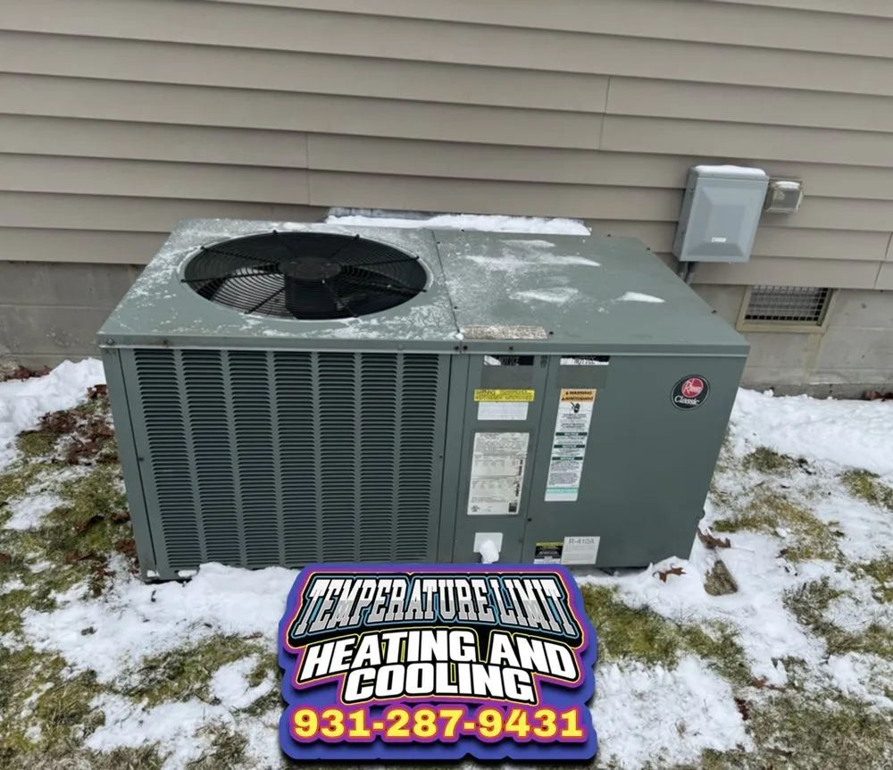 Slide of Temperature Limit Heating and Cooling