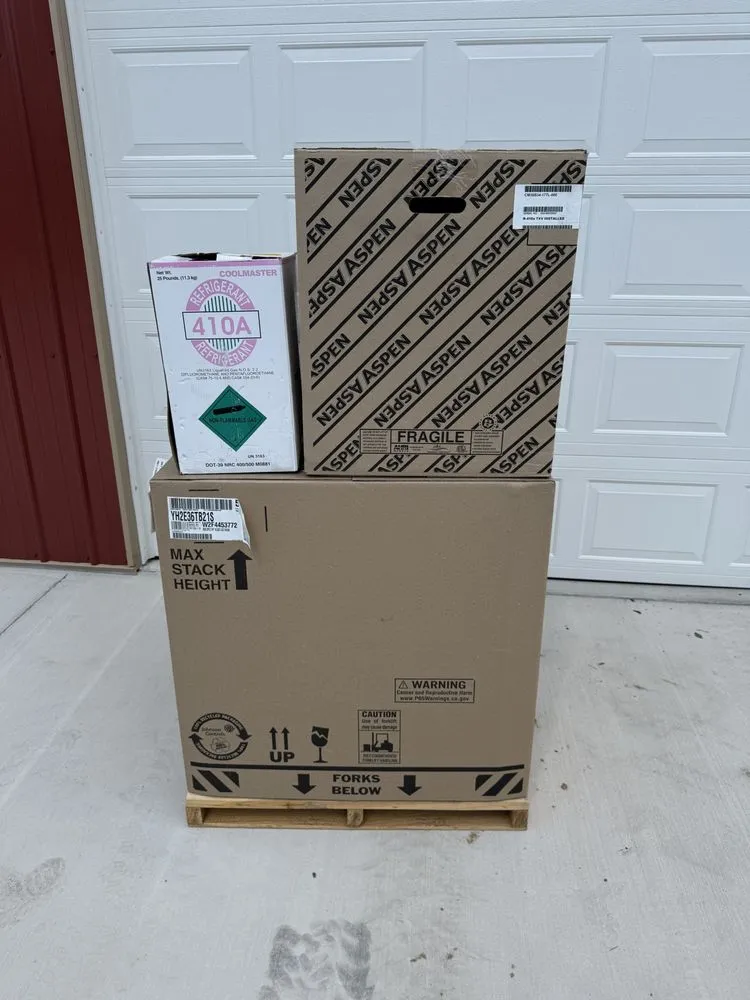 Slide of Temperature Limit Heating and Cooling