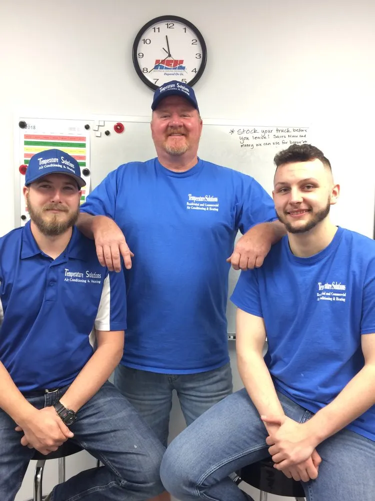 Slide of Temperature Solutions Air Conditioning and Heating