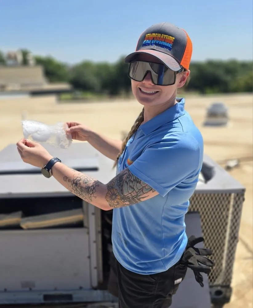 Slide of Temperature Solutions Heating & Cooling