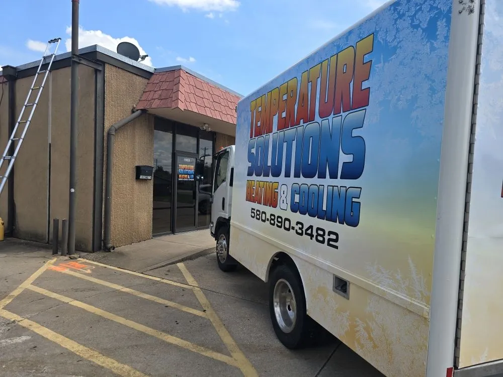 Slide of Temperature Solutions Heating & Cooling