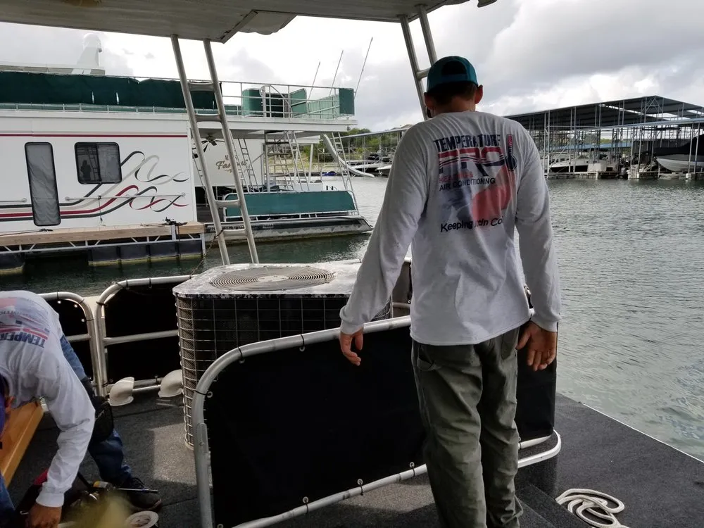 Slide of TemperaturePro Austin